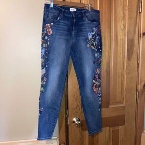 William Rast embroidered jeans